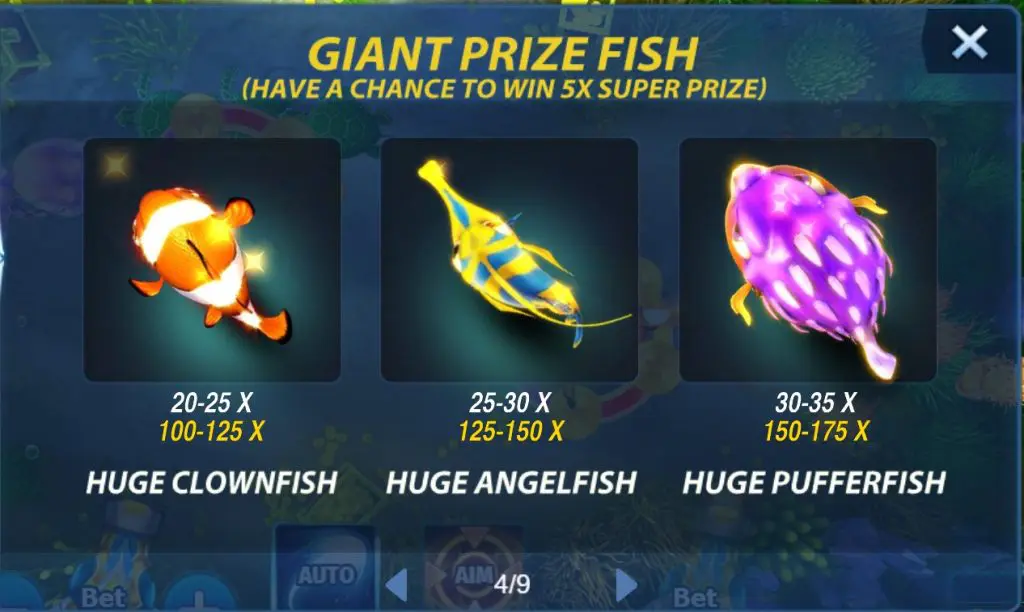 Mega Fishing - Giant Prize Fish - Chelsea888cc