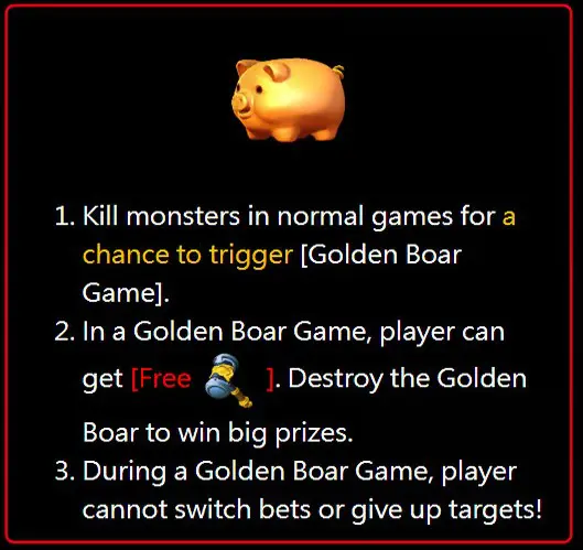 Crazy Hunter Fishing - Free Golden Boar Game - Chelsea888cc