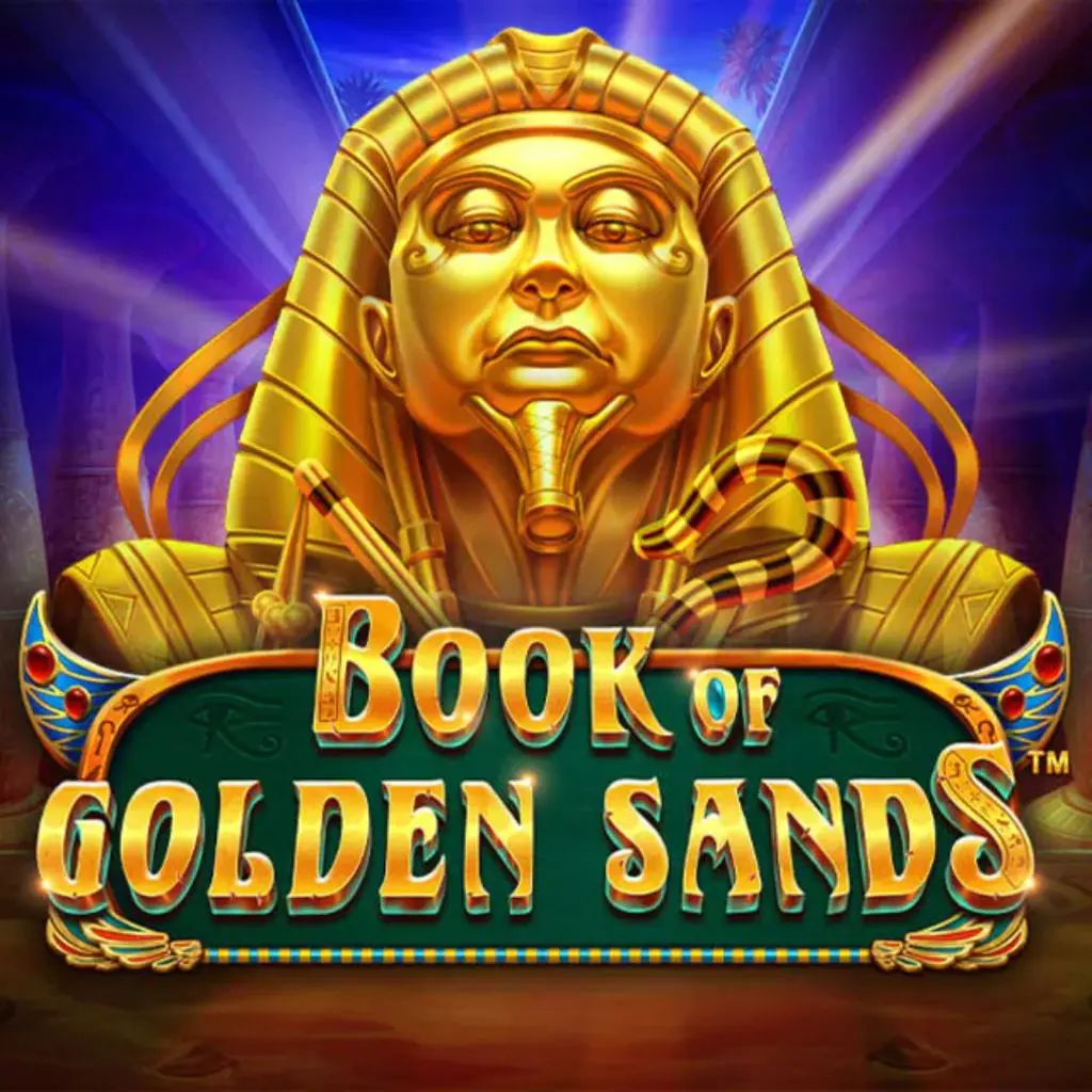 Book of Golden Sands Slot - Logo - Chelsea888cc