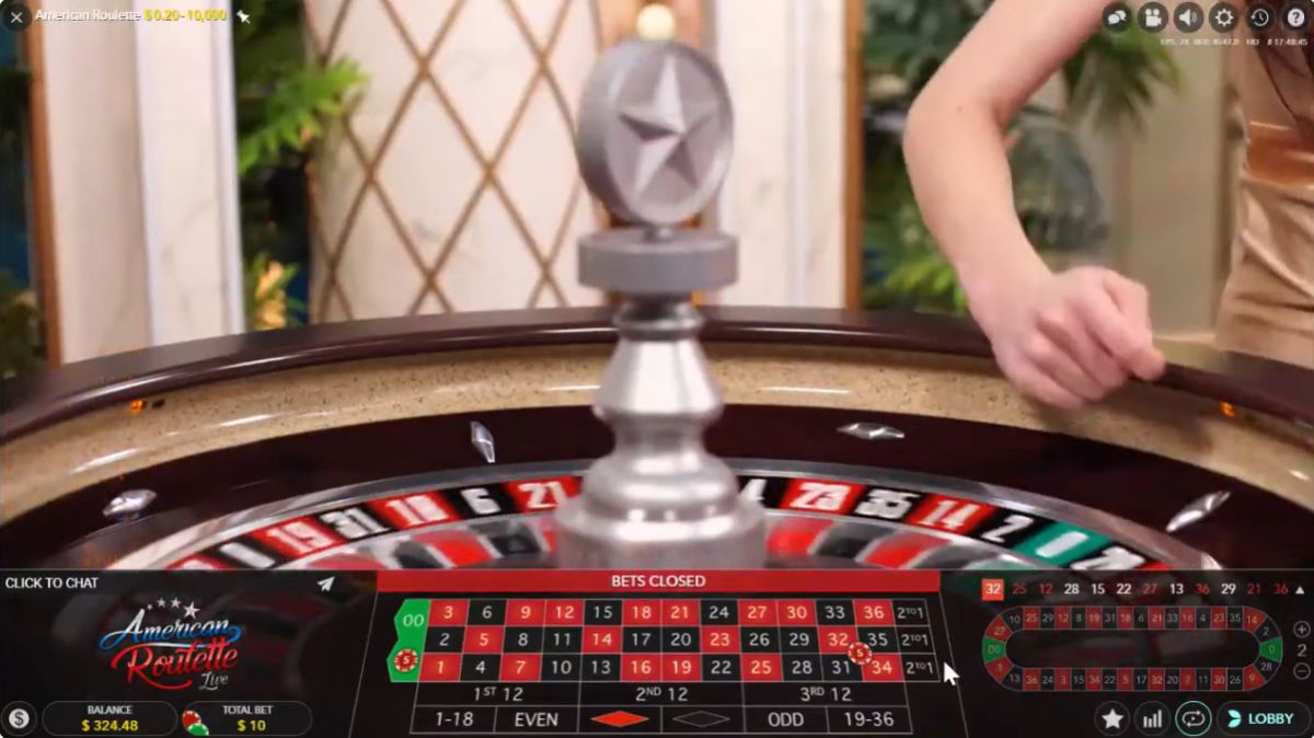 American Roulette - Gameplay 2 - Chelsea888cc