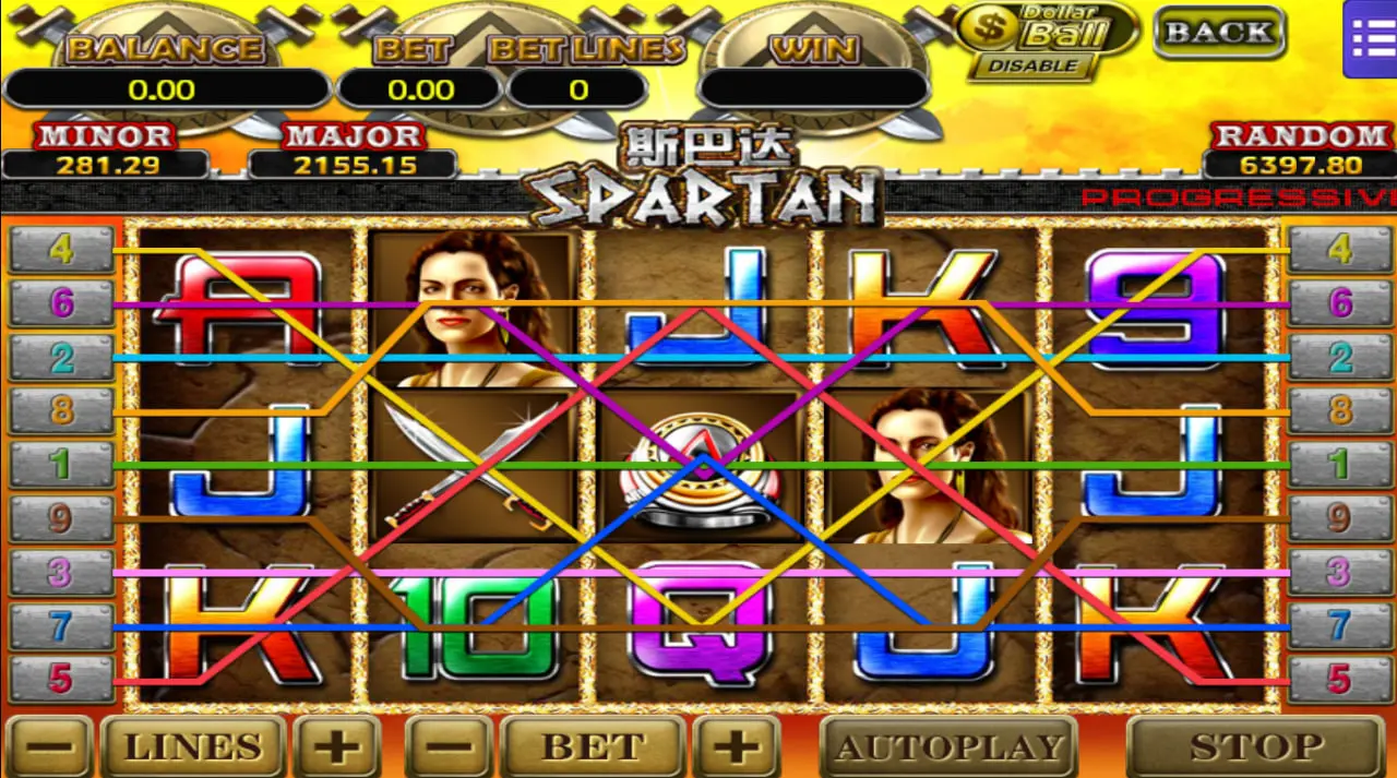 Sparta Slot - Paylines - Chelsea888cc