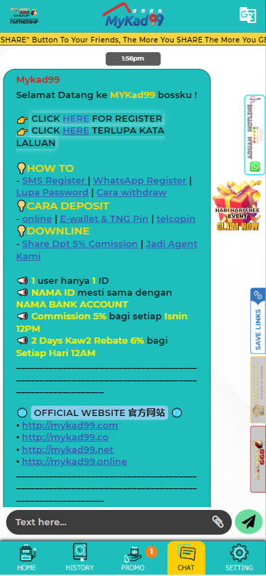 MyKad99 - Livechat - Chelsea888cc