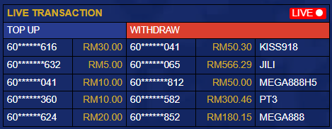 Live Transaction - chelsea888cc